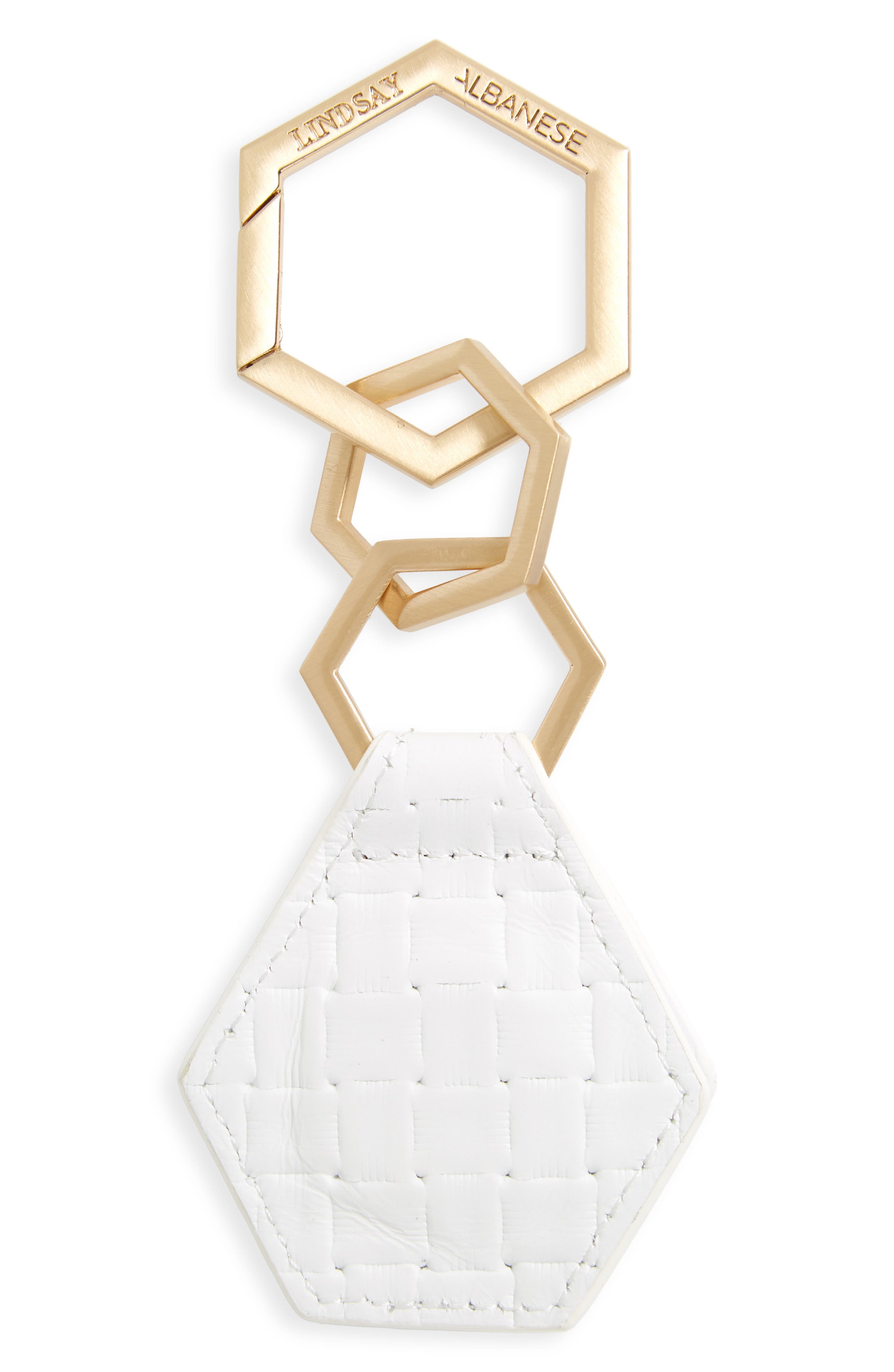 Lindsay Albanese TOPTOTE Leather Hat Holder Nordstrom