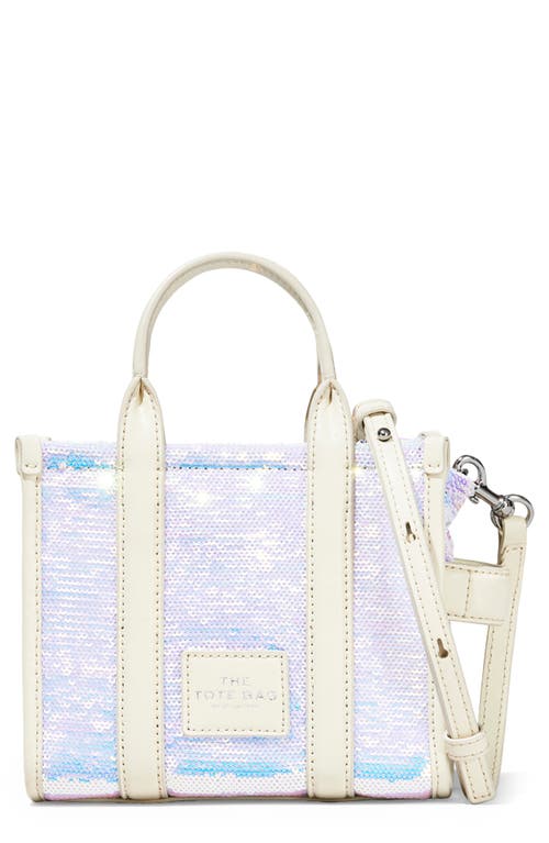 The Sequin Crossbody Tote Bag in Iridiescent