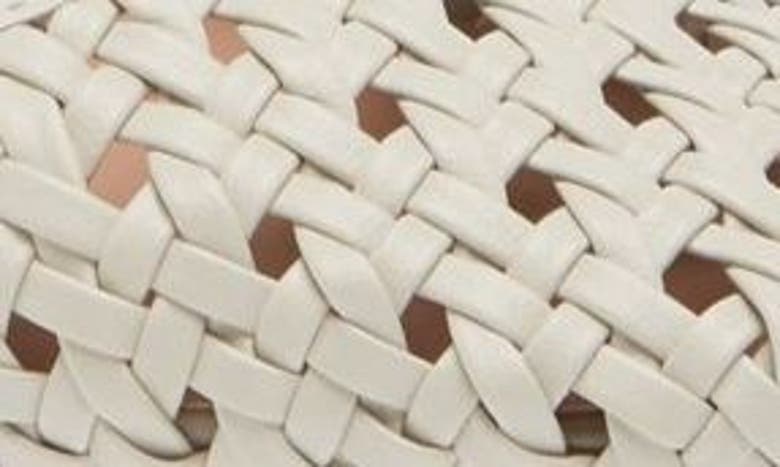 Nordstrom Arabella Woven Slingback Flat In Ivory Shell