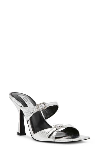 Steven New York Lanie Sandal In Silver