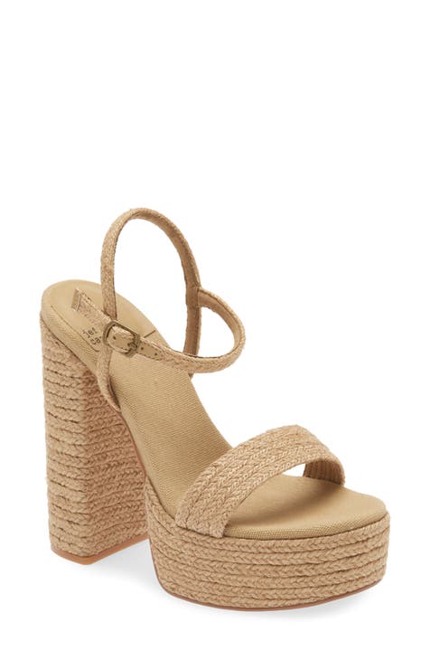 Women's Brown Heeled Sandals | Nordstrom