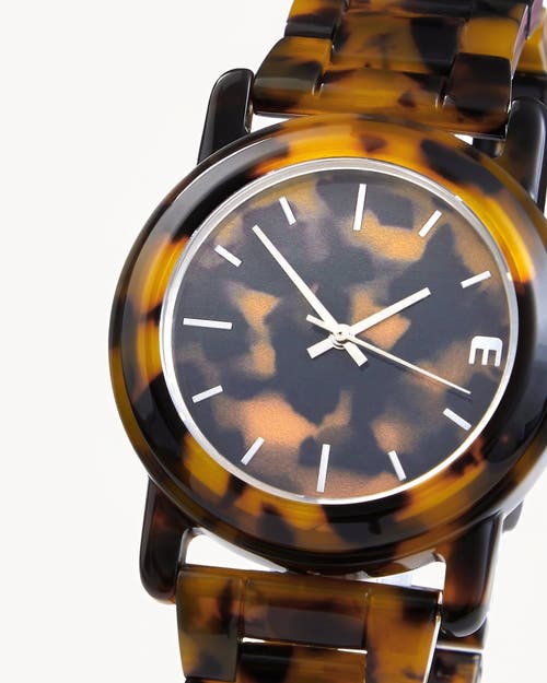 Machete Mono Watch In Classic Tortoise