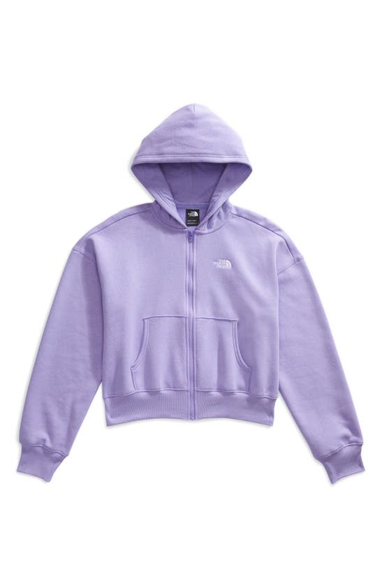Shop The North Face Evolution Full-zip Hoodie In High Purple