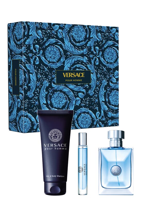 Shop Versace Pour Homme Eau De Toilette Gift Set $160 Value