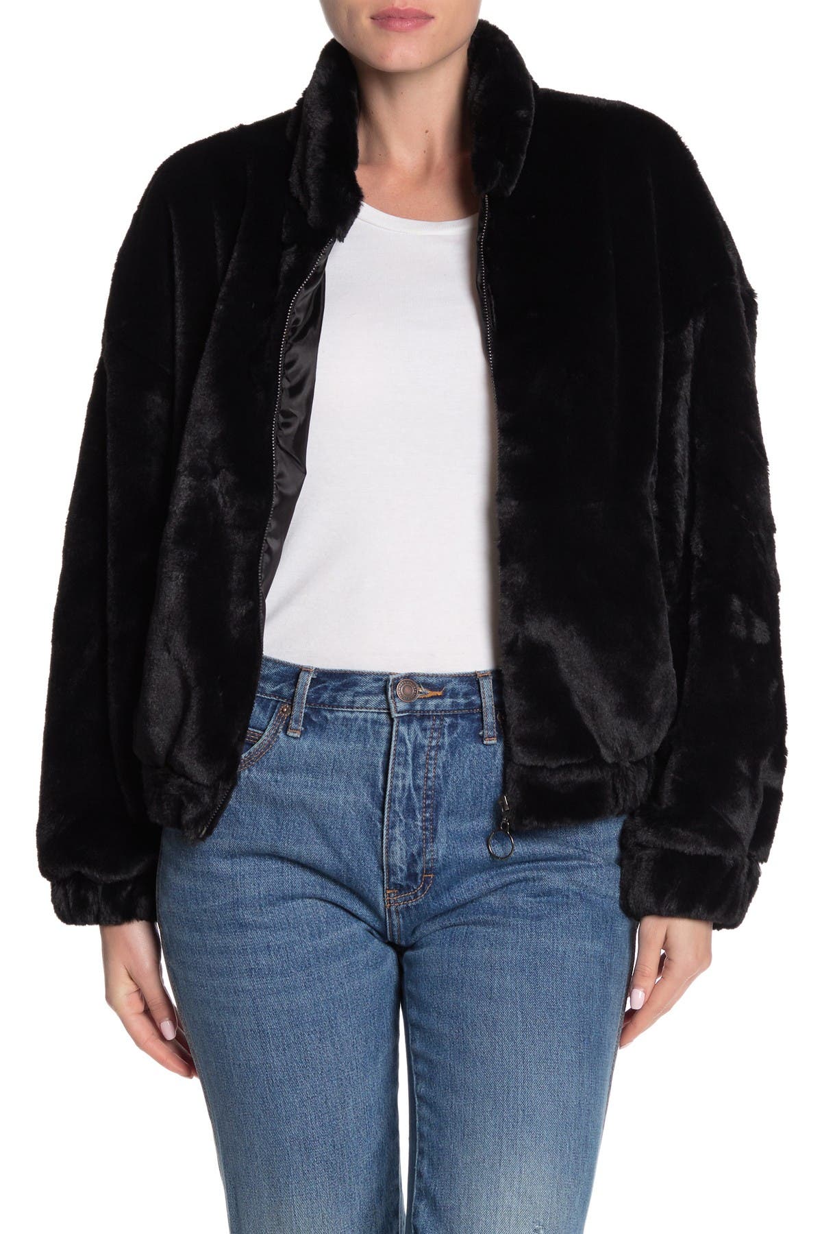 cotton on fur jacket