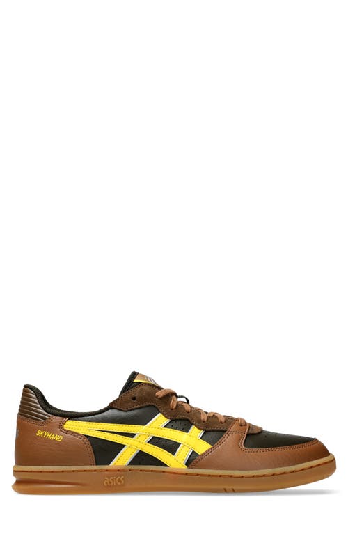 Shop Asics ® Skyhand Og Sneaker In Black Coffee/tai-chi Yellow