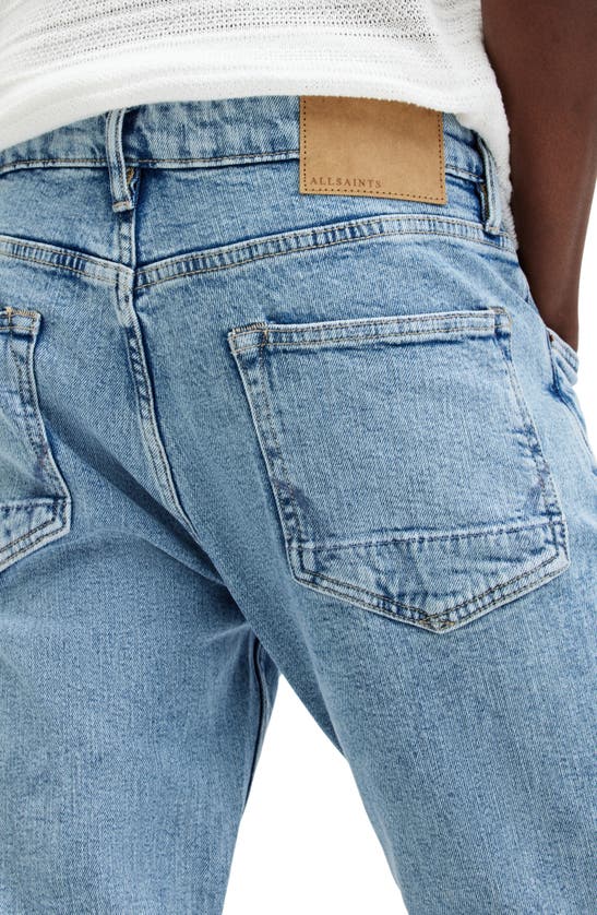Shop Allsaints Rex Slim Fit Jeans In Vintage Indigo