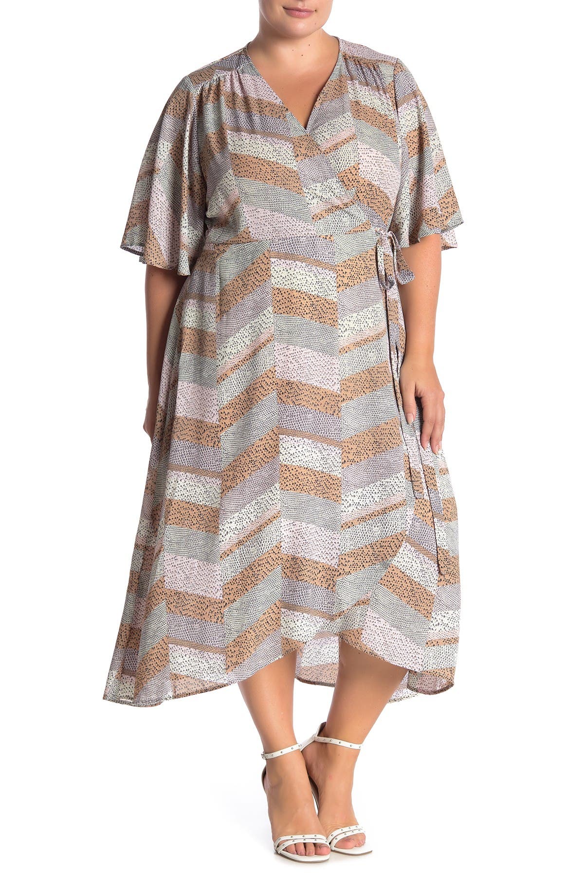 bobeau wrap dress
