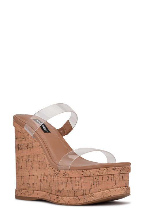 Nine West Rapps Platform Wedge Sandal at Nordstrom,