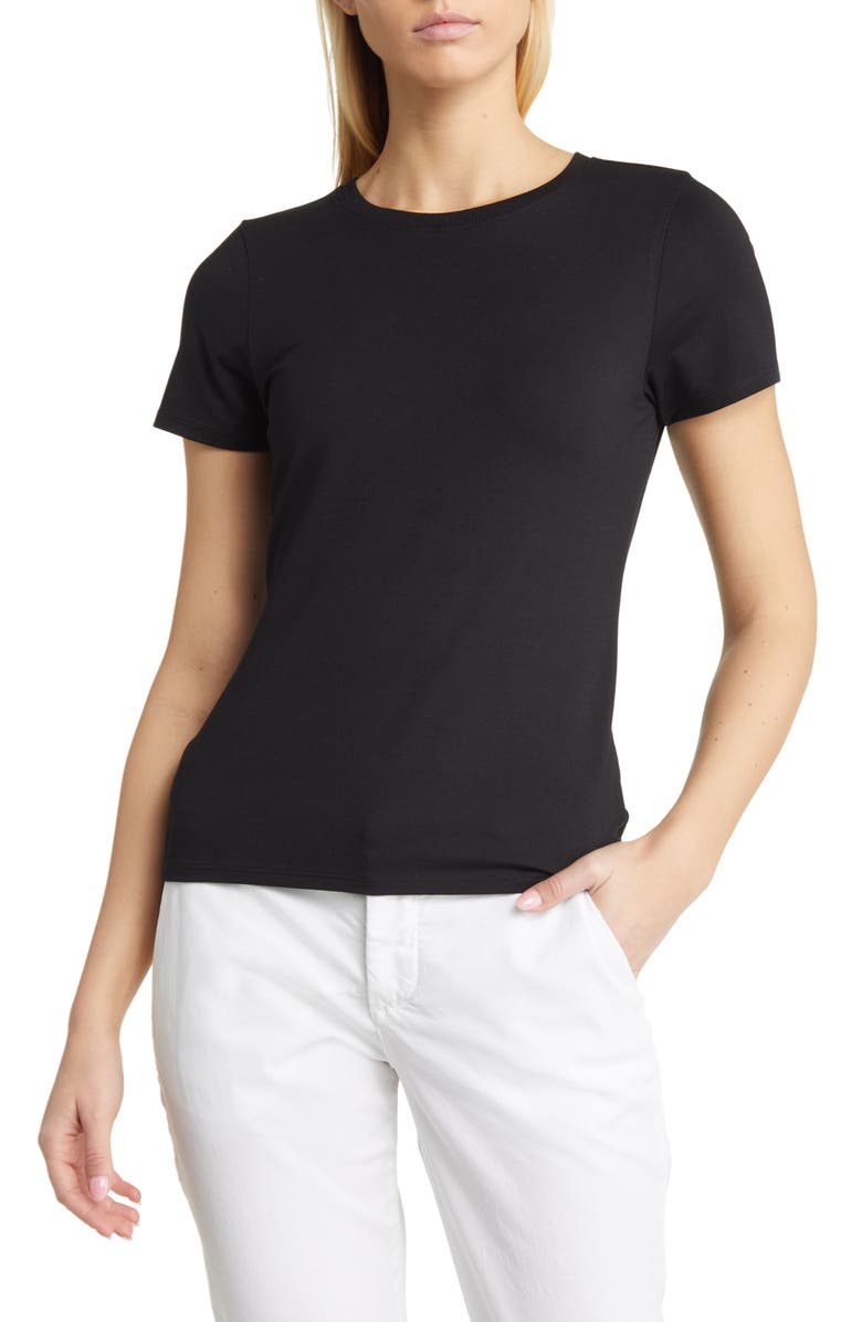 Nordstrom Pima Cotton Blend Crewneck TShirt Nordstrom