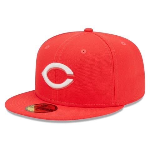 New Era Men's Cincinnati Reds 59Fifty Home Red Authentic Hat