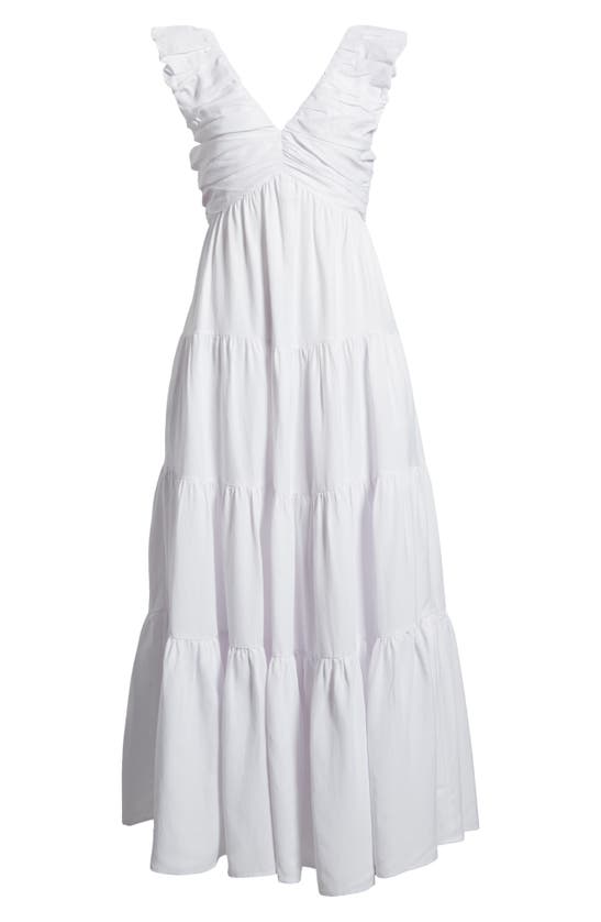 Shop Nordstrom Ruffle Tiered Sundress In White