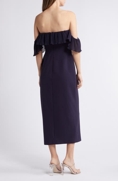 LIKELY LIKELY ALDAVE OFF THE SHOULDER SHEATH DRESS 