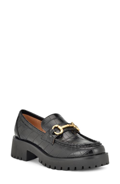 Nine West Allmy Platform Loafer Black at Nordstrom,