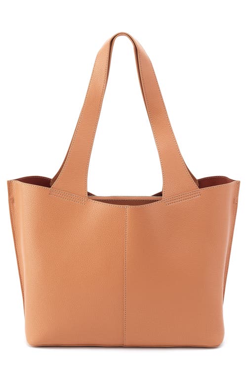 Hobo Vida Leather Tote In Biscuit Coconut Shell