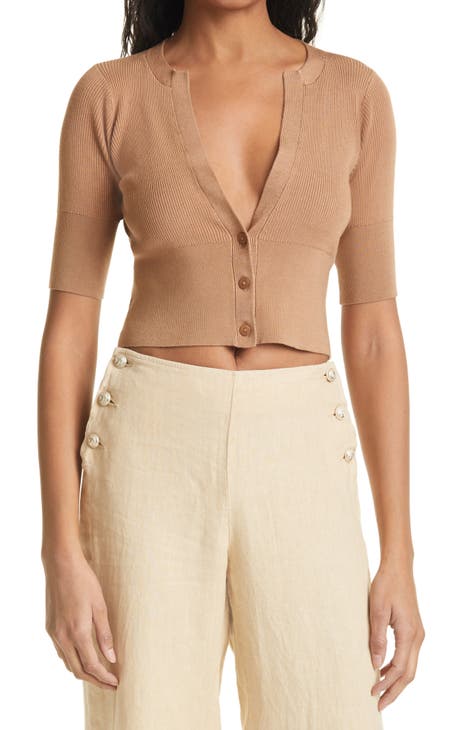 Kiri Sweater Top - Brown