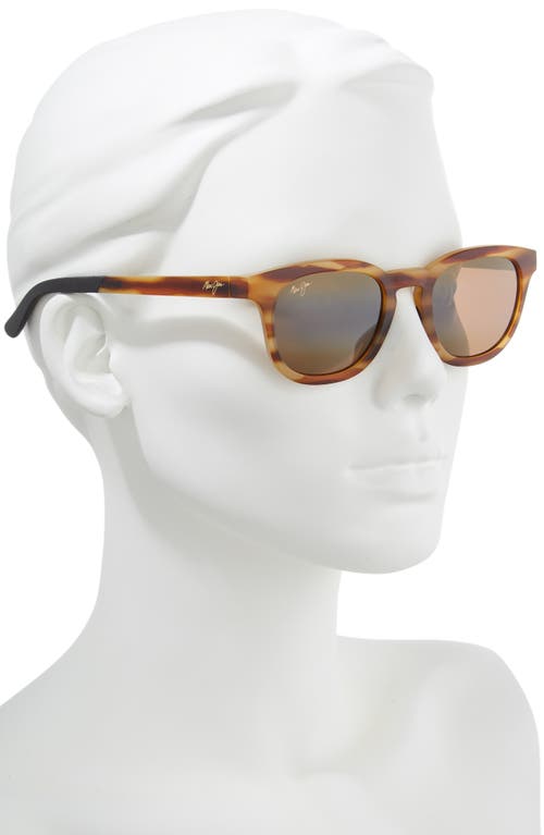 Shop Maui Jim Koko Head 48mm Small Polarizedplus2® Sunglasses In Matte Tortoise/hcl Bronze