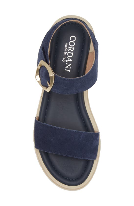 Shop Cordani Alessia Sandal In Crosta Navy