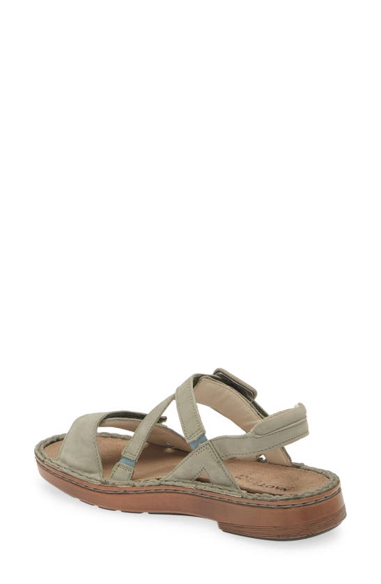 Naot Castelo Sandal In Sage Nubuck