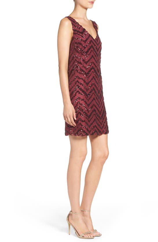 BB DAKOTA BY STEVE MADDEN BB DAKOTA BY STEVE MADDEN BB DAKOTA MAYFAIR SEQUIN SHIFT DRESS 