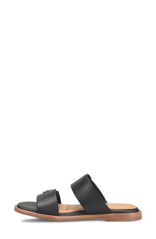Söfft Noella Slide Sandal In Black