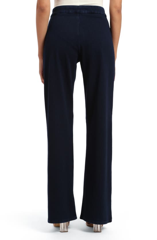 Shop Mavi Jeans Sherry High Waist Wide Leg Pants In Dark Move