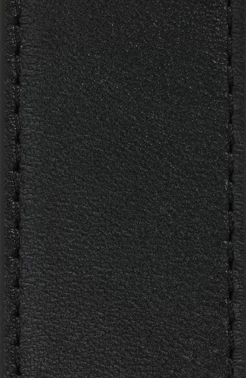 Jacquemus Bambino Belt In Black/ Silver