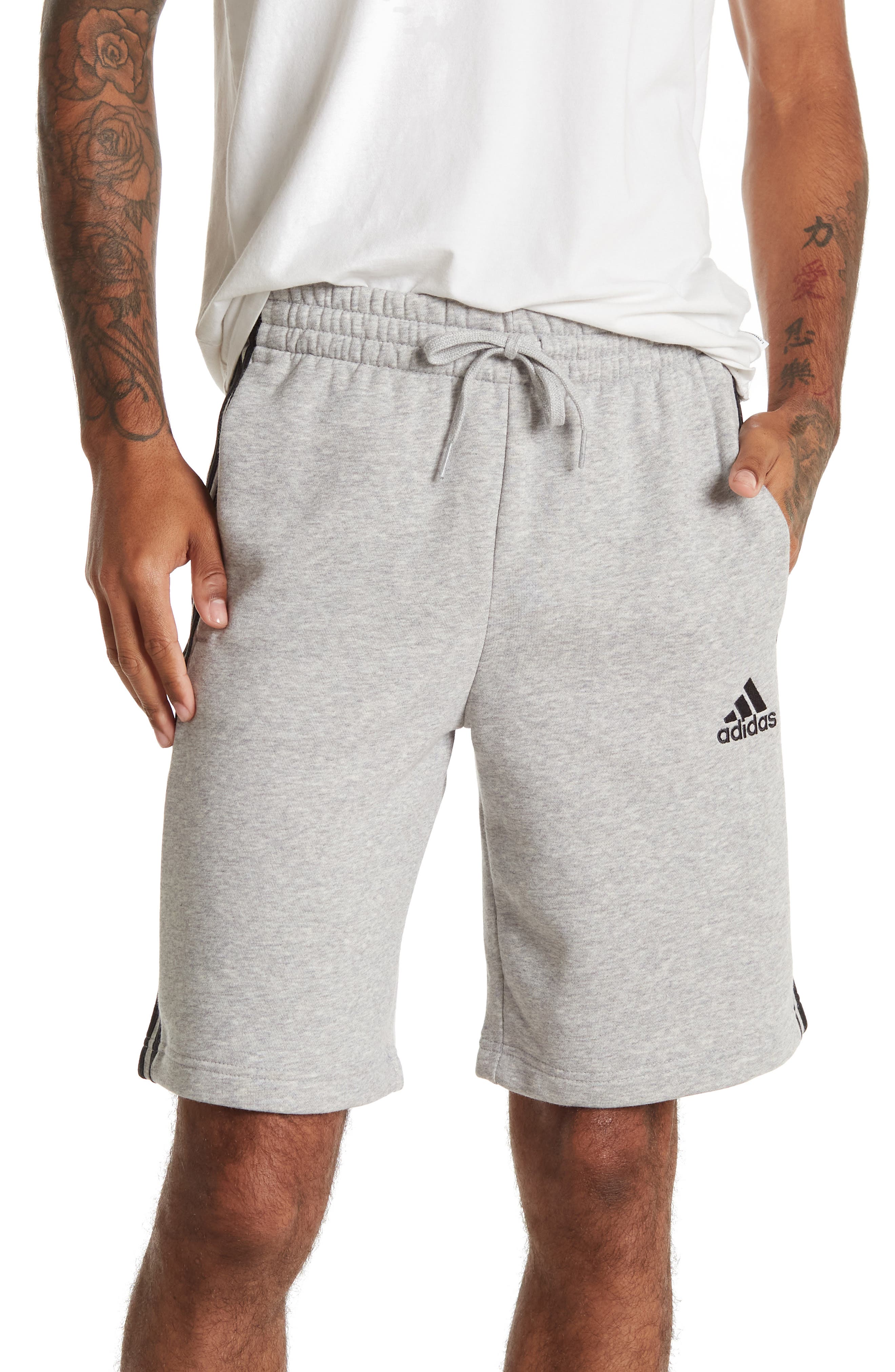 adidas drawstring shorts