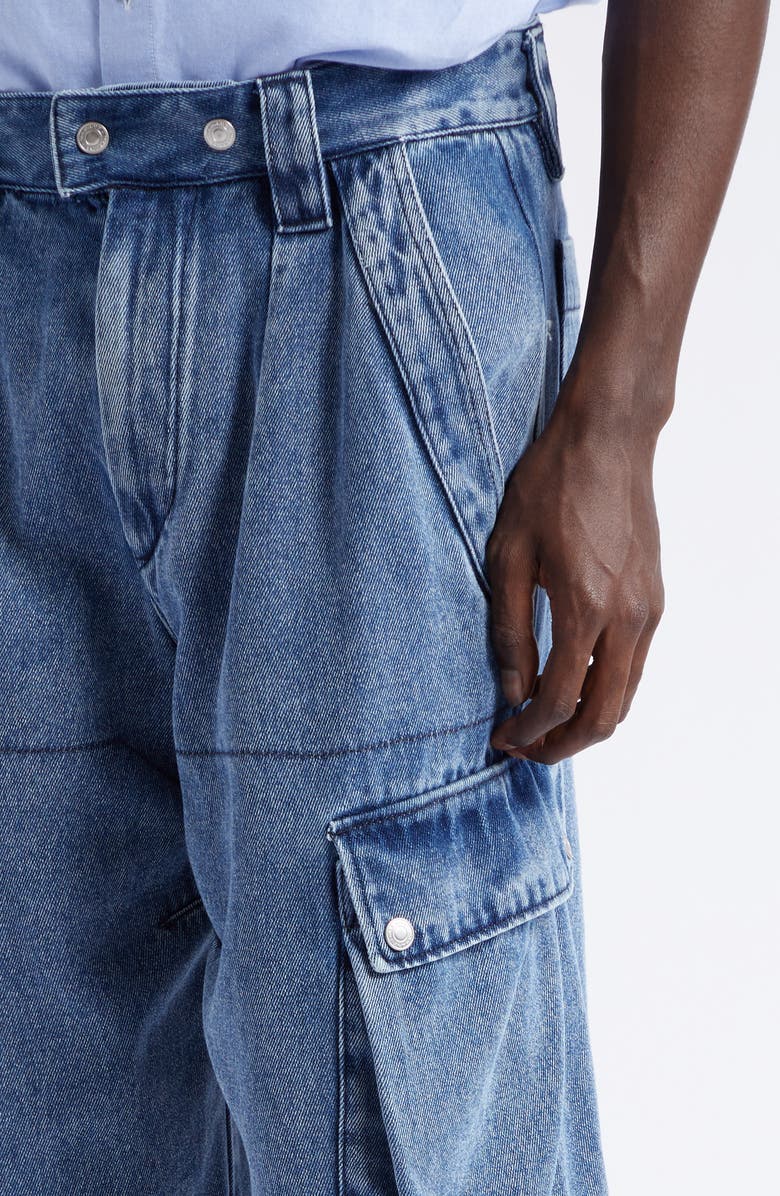 Isabel Marant Tejelo Denim Bermuda Cargo Shorts | Nordstrom