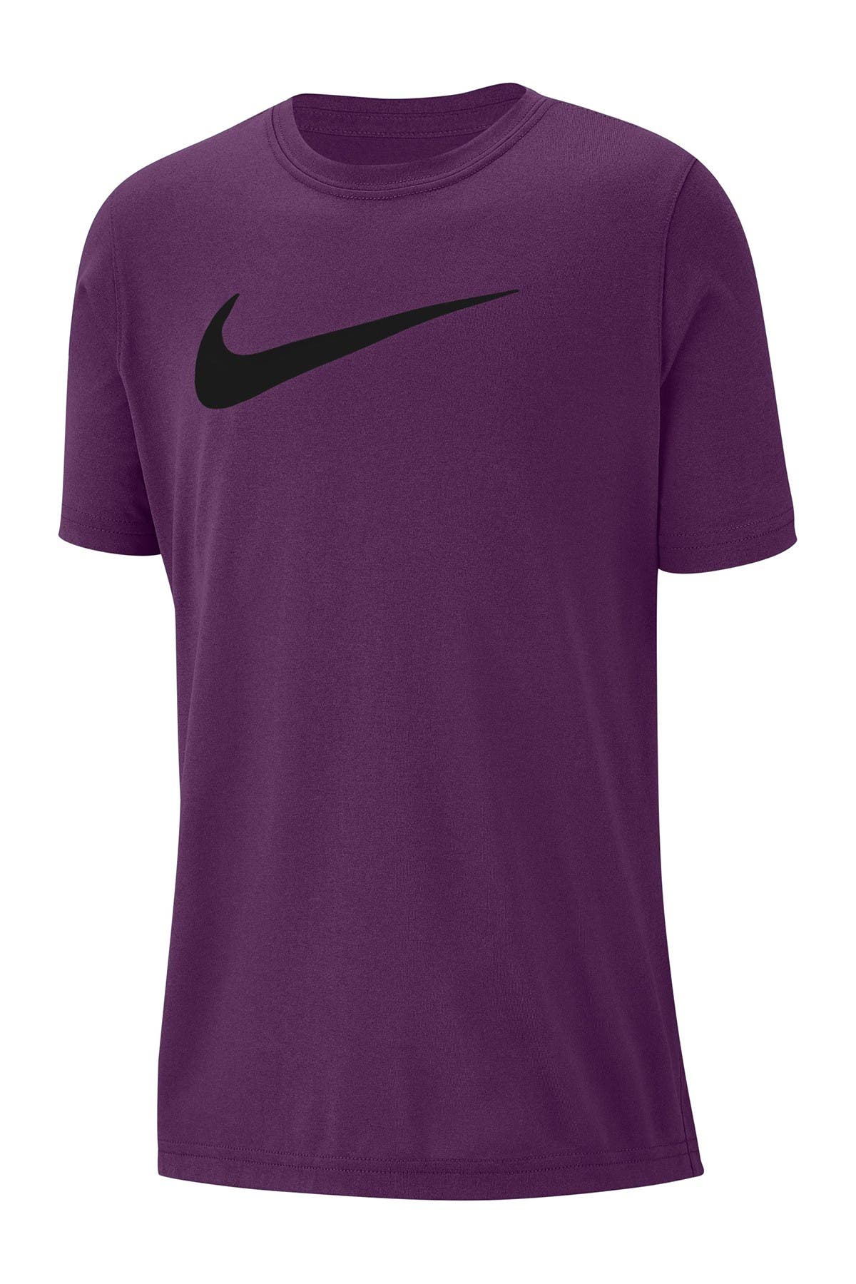 nike dri fit purple t shirt