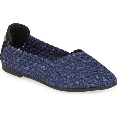 Bernie Mev. Cora Flat, Blue