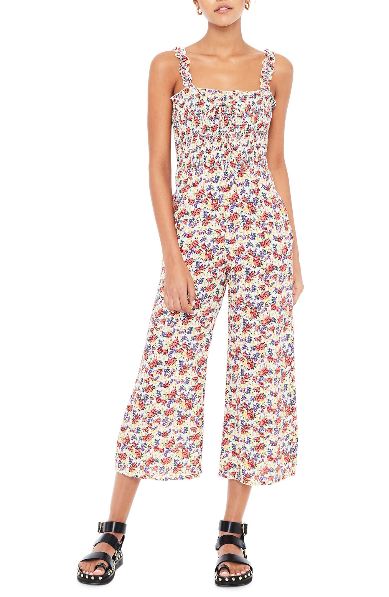 nordstrom floral jumpsuit