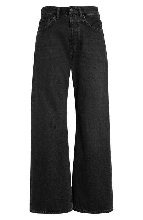 Acne Studios 2021f Loose Fit Jeans In Black