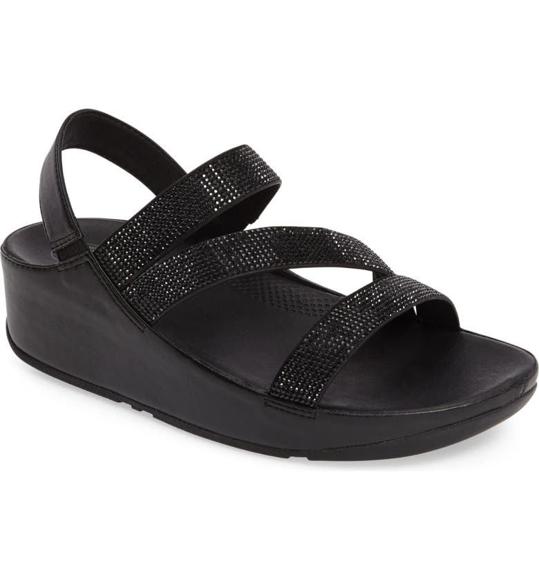 FitFlop™ Crystall Wedge Sandal (Women) | Nordstrom