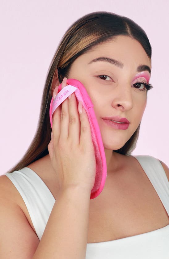The Original Makeup Eraser Mini Pink Reusable Makeup Eraser In Pink