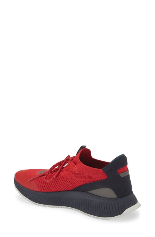 Hugo Boss Boss Ttnm Evo Knit Sneaker In Open Red