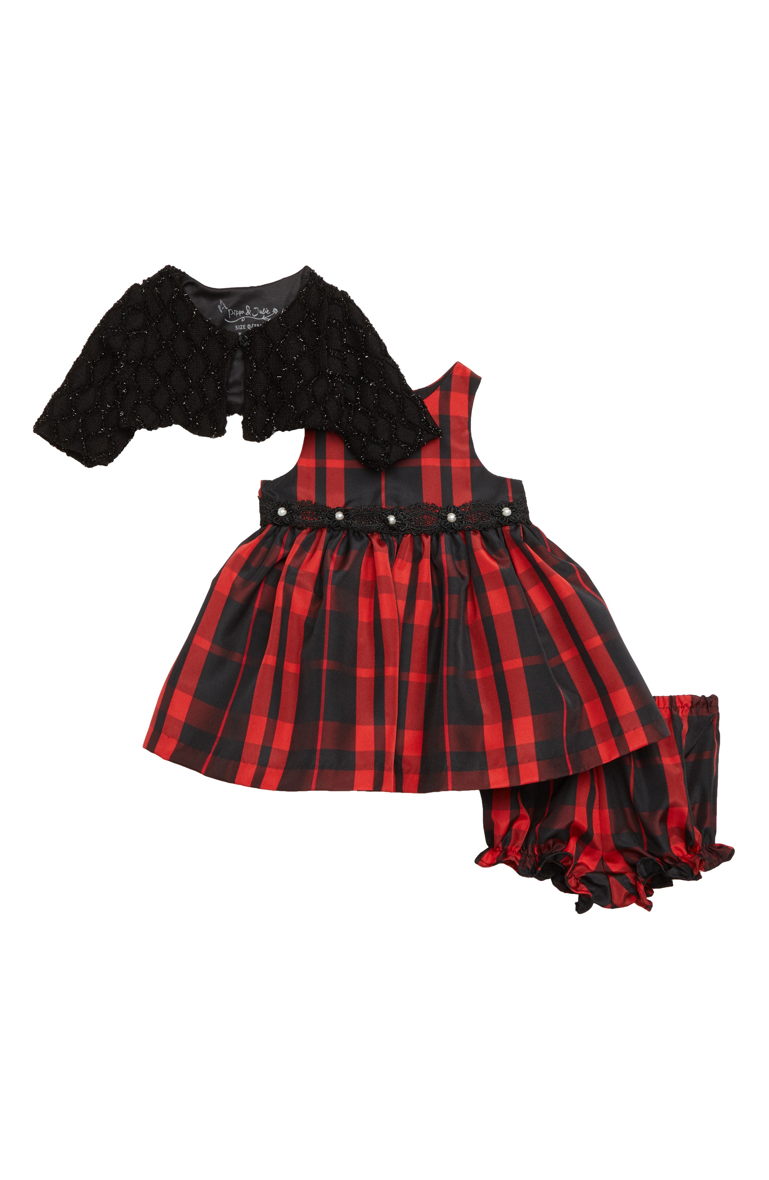 pippa and julie plaid dress