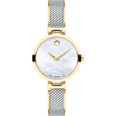 Movado Amika Mesh Bracelet Watch, 27Mm