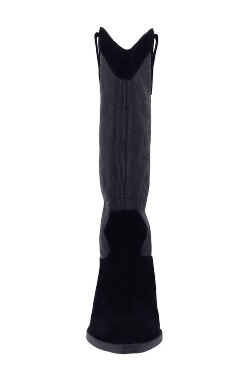 L'amour Des Pieds Veera Western Boot In Black