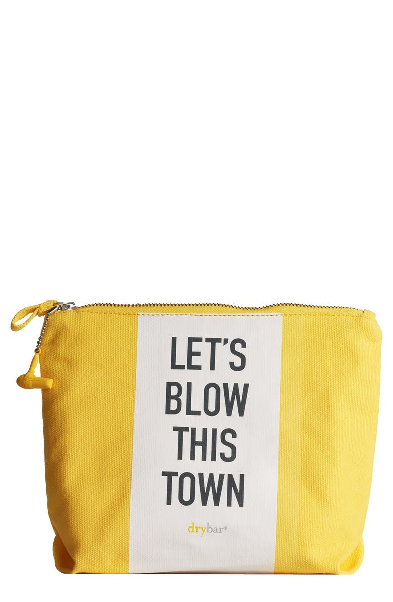 Drybar Capsule Let's Blow This Town Cosmetics Bag (Limited