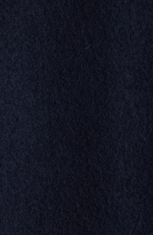 Shop Dries Van Noten Roolsy Longline Down Wool Coat In Navy