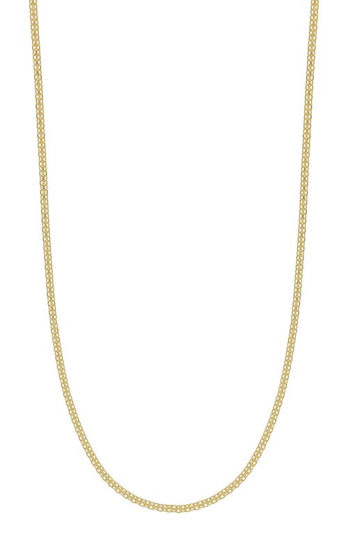 14K Gold Pattern Chain Necklace in 14K Yellow Gold