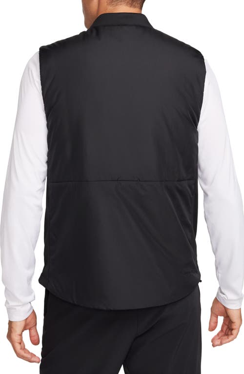 Shop Nike Therma-fit Unlimited Training Vest In Black/black