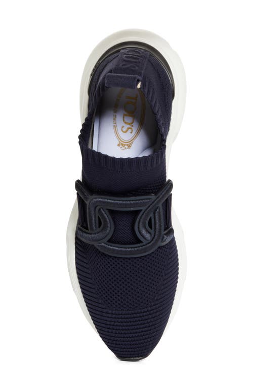 Shop Tod's Sport Run Slip-on Sneaker In Galassia Scuro