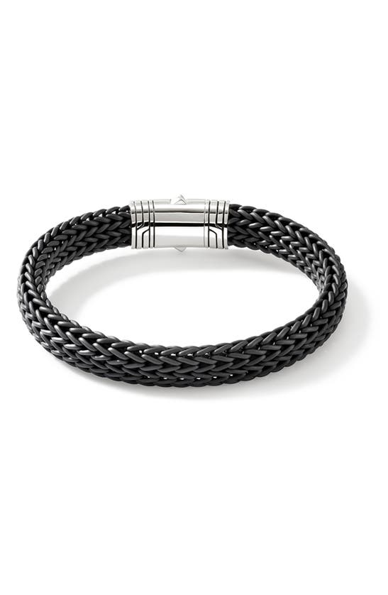 Shop John Hardy Woven Bracelet In Black