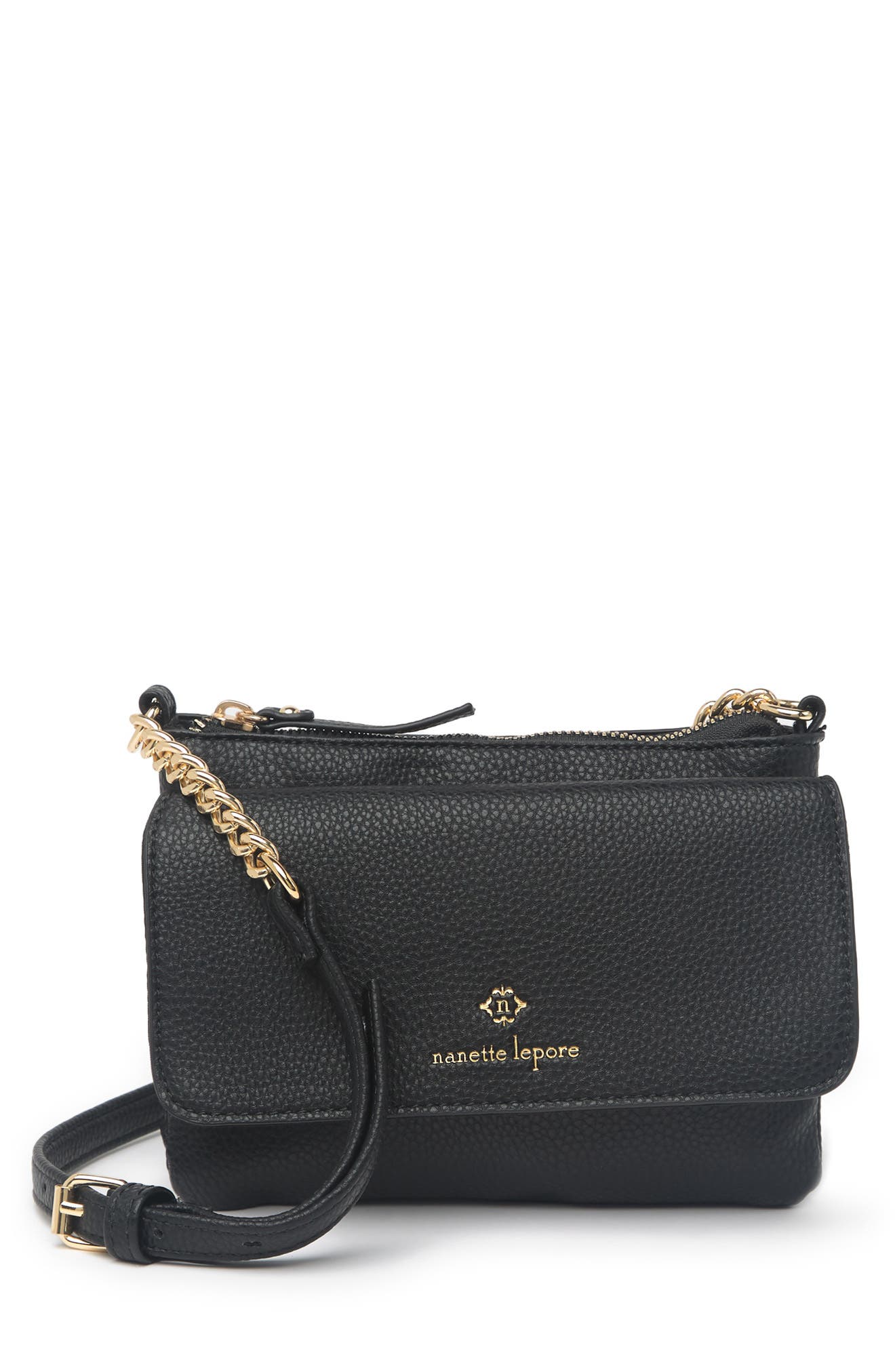 nanette lepore black purse