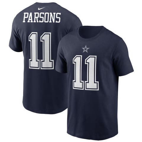 Men's Nike Micah Parsons Navy Dallas Cowboys 2021 NFL Draft First Round  Pick Game Jersey