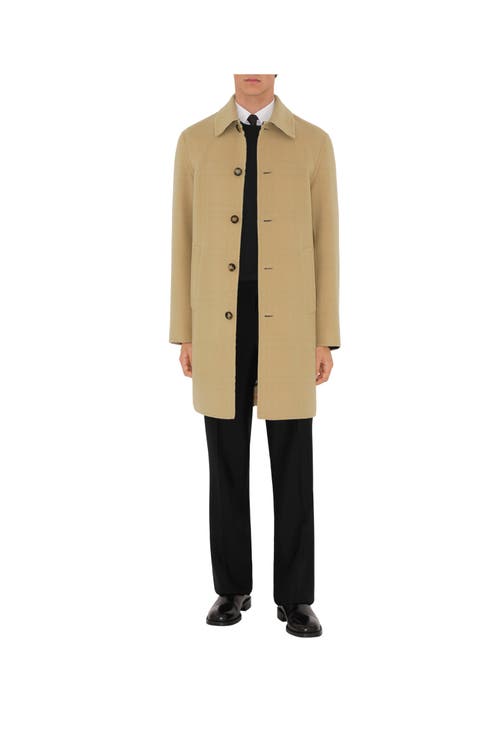 Burberry The Mid-length Paddington Heritage Car Coat In Honey