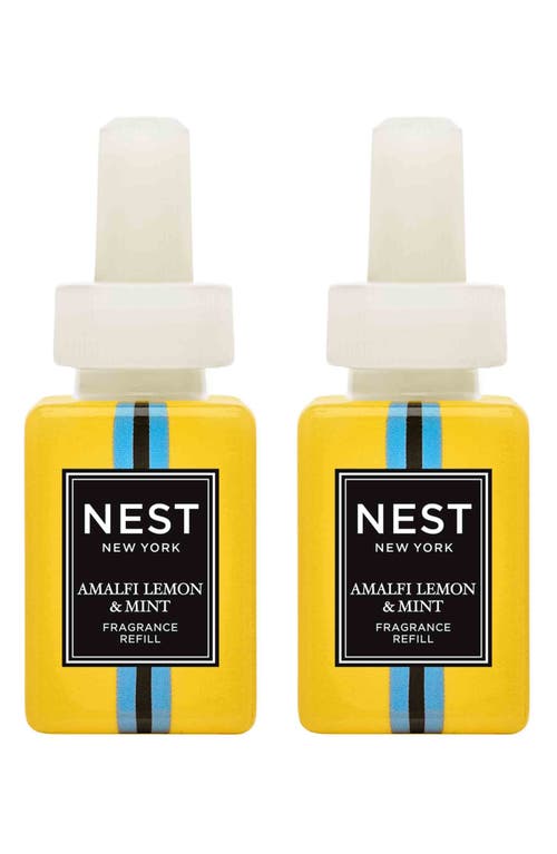 Nest New York Amalfi Lemon & Mint Pura Refill, Set Of 2 In Amalfi Lemon Mint