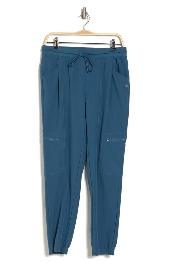 Apana Stockon Woven Pants In Blue